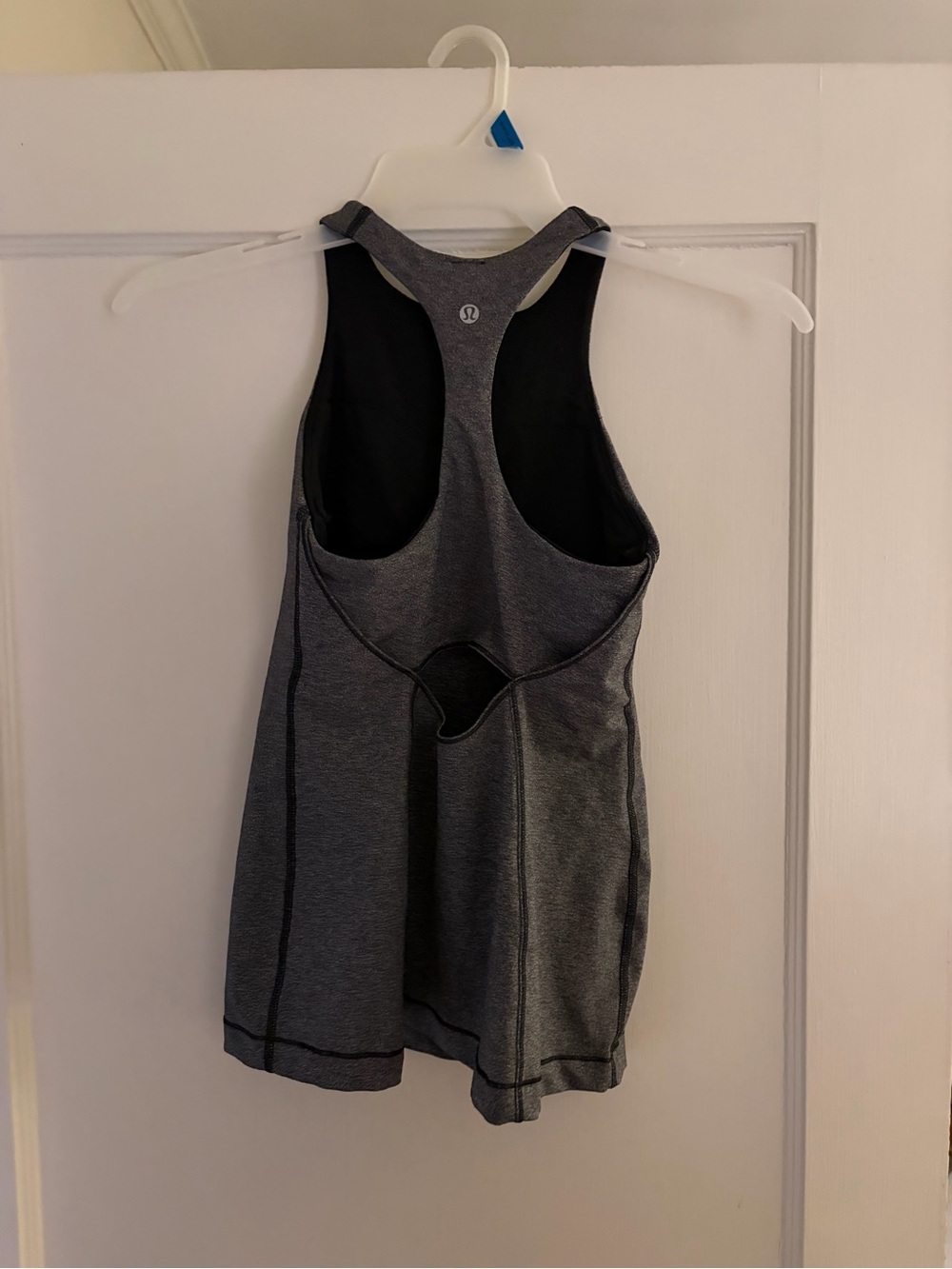 lululemon athletica Dark Gray Racerback Training Tank